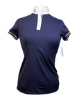 Cavalleria Toscana Jersey Polo in Navy