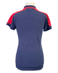 Ariat Team Polo in Navy/White/Red - Children's Large