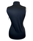 Clovis Equestrian Sleeveless Top in Black