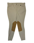 Ovation Men's Four-Pocket Classic Riding Breeches in Tan - Men's 30