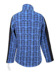 Kerrits Rail Side Quarter Zip Fleece Tech Top in Blue/Horses