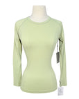 TKEQ The 'Kennedy' Seamless Long Sleeve in Lucky - Women's XS/S