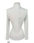 Cavalleria Toscana L/S Tech Wool Half Zip Turtleneck in Beige