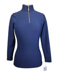 Horse Gloss 'Kylie' Base Layer in Navy/Navy Crystals