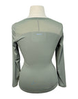 Equisite 'Maeve' Long Sleeve Shirt in Sage
