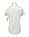 Essex Classics 'Talent Yarn' Short Sleeve Show Shirt in White/Bits & Horses