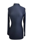 Riviera's 86Society 'Cielo' Compression Mock Neck in Black
