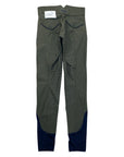 Halter Ego 'Evolution' Full Seat High Rise Breeches in Olive/Navy
