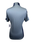 Kerrits Ice Fil Short Sleeve Shirt in Seafoam/Navy