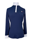 Hunt Club 'Sterling' Competition Shirt in Navy