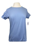 Stride by Dover 'Reach' Seamless Short Sleeve Shirt in Periwinkle