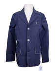 For Horses 'Cecilia Custom' Show Jacket in Navy/Grey