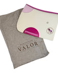 Manifattura Valor 'Joy' Mini Saddle Pad in Rosa - Pony