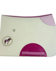 Manifattura Valor 'Joy' Mini Saddle Pad in Rosa - Pony