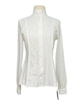 FITS Button Up Show Shirt in White