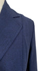 RJ Classics 'Monterey' Orange Label Show Coat in Navy Herringbone