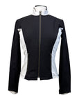 Charles Ancona Training Jacket in Black/White
