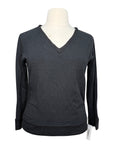 Two Bits Equestrian The Bamboo V-Neck in Black