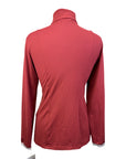 For Horses 'Gioconda' Long Sleeve Schooling Shirt in Ruby