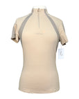 Lemieux 'Maria' Short Sleeve Baselayer in Tan