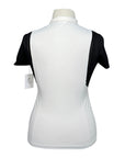 Cavalleria Toscana Competition Shirt in White/Black