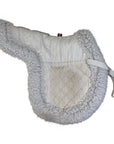 Ogilvy Equestrian Memory Foam Hunter Pad in White