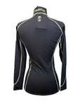 Tredstep 'Futura' Sport Shirt in Black w/ Yellow
