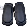 Kensington Boots in Black/Plaid Straps