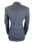 Back of Horse Pilot 'Aerotech' Show Jacket in Black - Women's FR 44 (US 14)