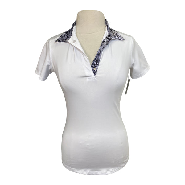 Tailored Sportsman Ice Fil Show Shirt in White - Women's Small