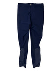 Ariat 'Tri Factor' Knee Patch Breeches in Navy
