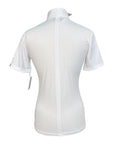 Dada Sport 'Helios' Short Sleeve Show Shirt in White