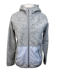 Ariat 'Polartec Flou' Full Zip Hoodie in Grey Heather