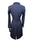 Equiline 'Adriana' Dressage Tailcoat in Navy w/Purple - Women's IT 42 (US 8)