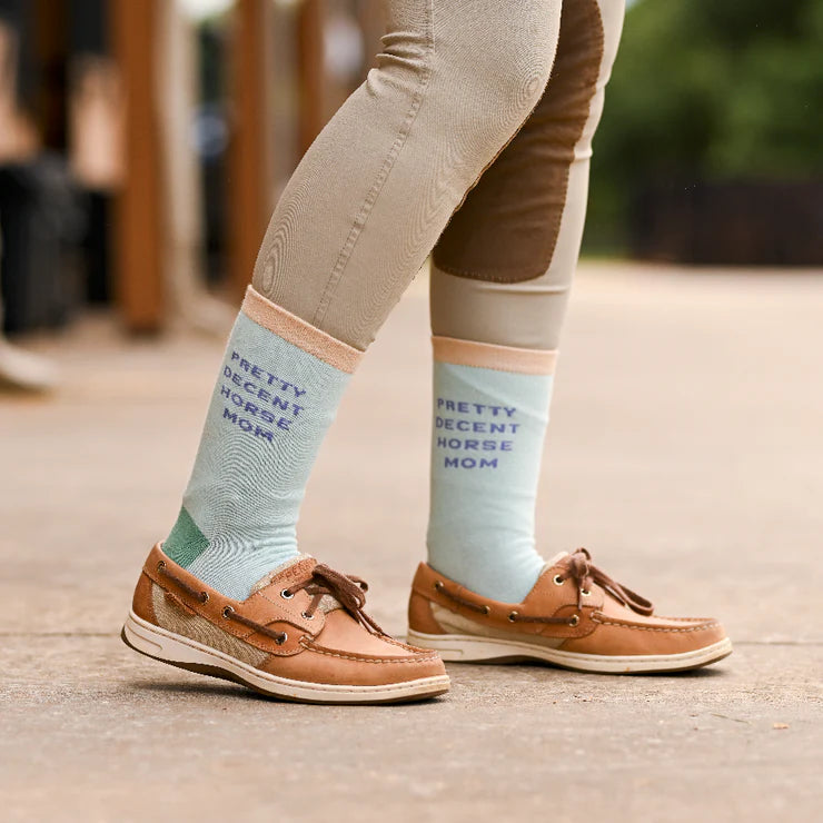 Dreamers Schemers Horse Mom Crew Socks One Size The Tried Equestrian