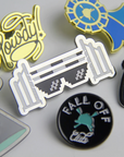 Hunt Seat Paper Co. Howdy! Pony Pin in Yellow