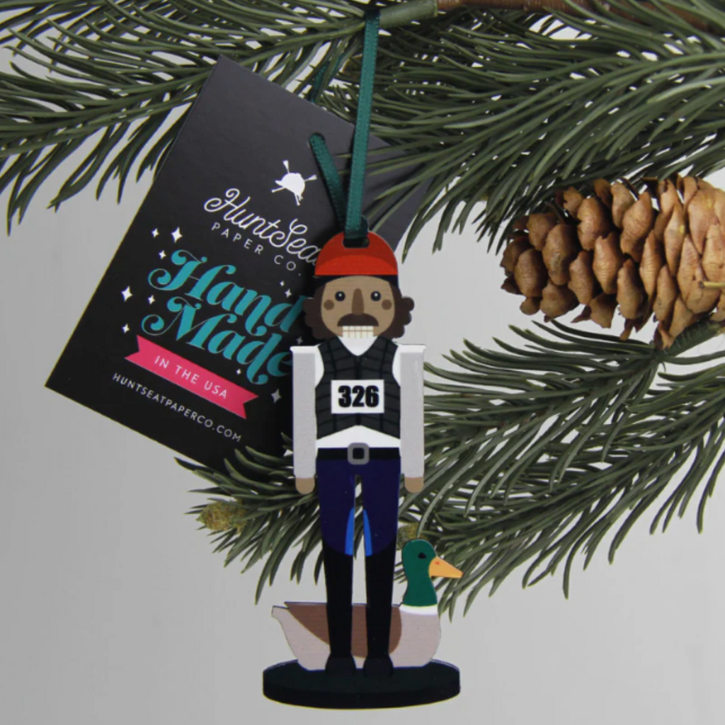 Hunt Seat Paper Co. Three (Ring) Wisemen Nutcracker Ornament in Eventing
