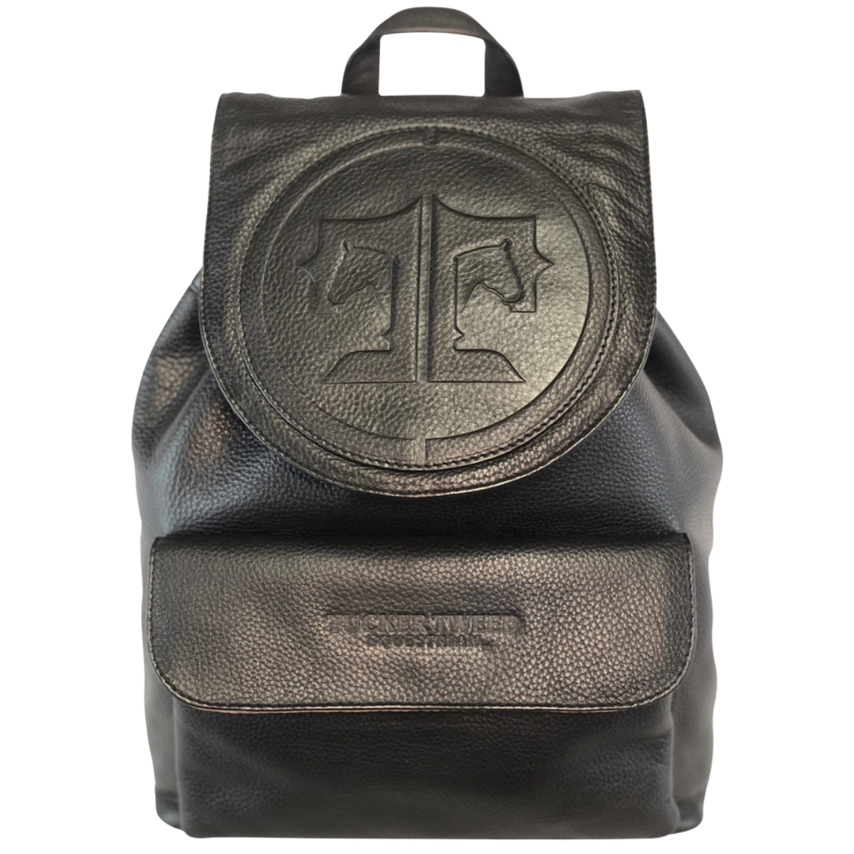 Backpack Designer Signature Leather Bag Black Monogram Leather Signature Bag (Luxury Line) main image 2