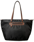 Tucker Tweed 'Devon Day' Fox Hunting Bag in Black/Chestnut