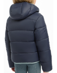 LeMieux Mini 'Megan' Reversible Puffer in Navy