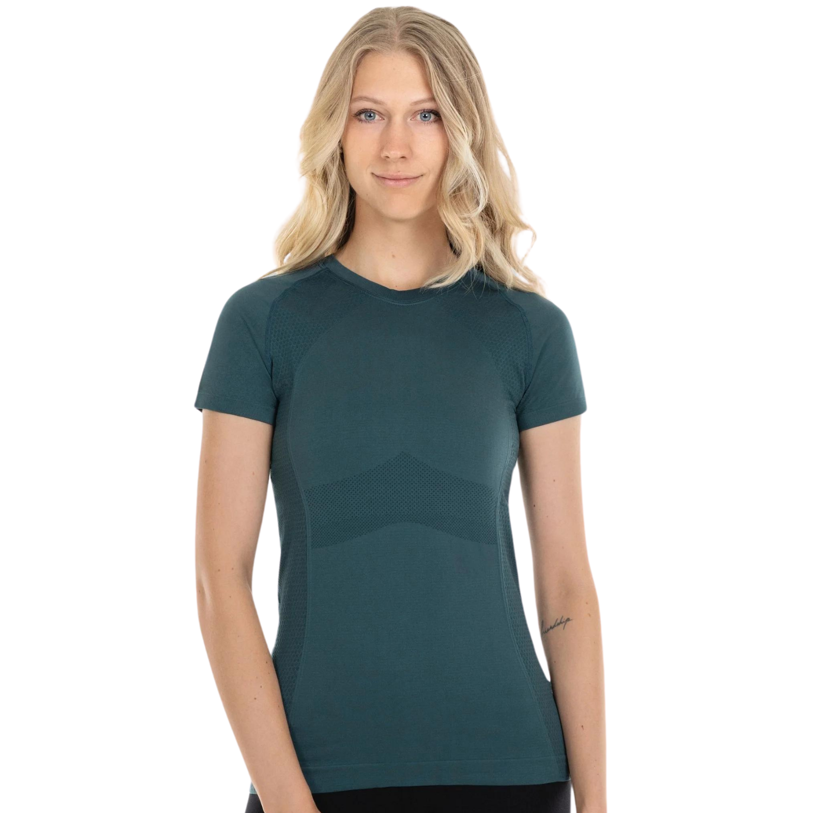 Anique Short Sleeve Crew Shirt in Peppermint - Women's XL (12
