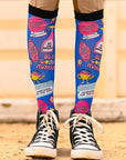 Front of Dreamers & Schemers Boot Socks in Best - Adult