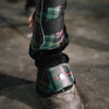 Dapplebay Co. 'Holiday Plaid' Brush and Bell Boots Set