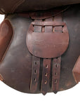 Dover Circuit 'CC' Saddle in Brown