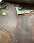 Dover Circuit 'CC' Saddle in Brown