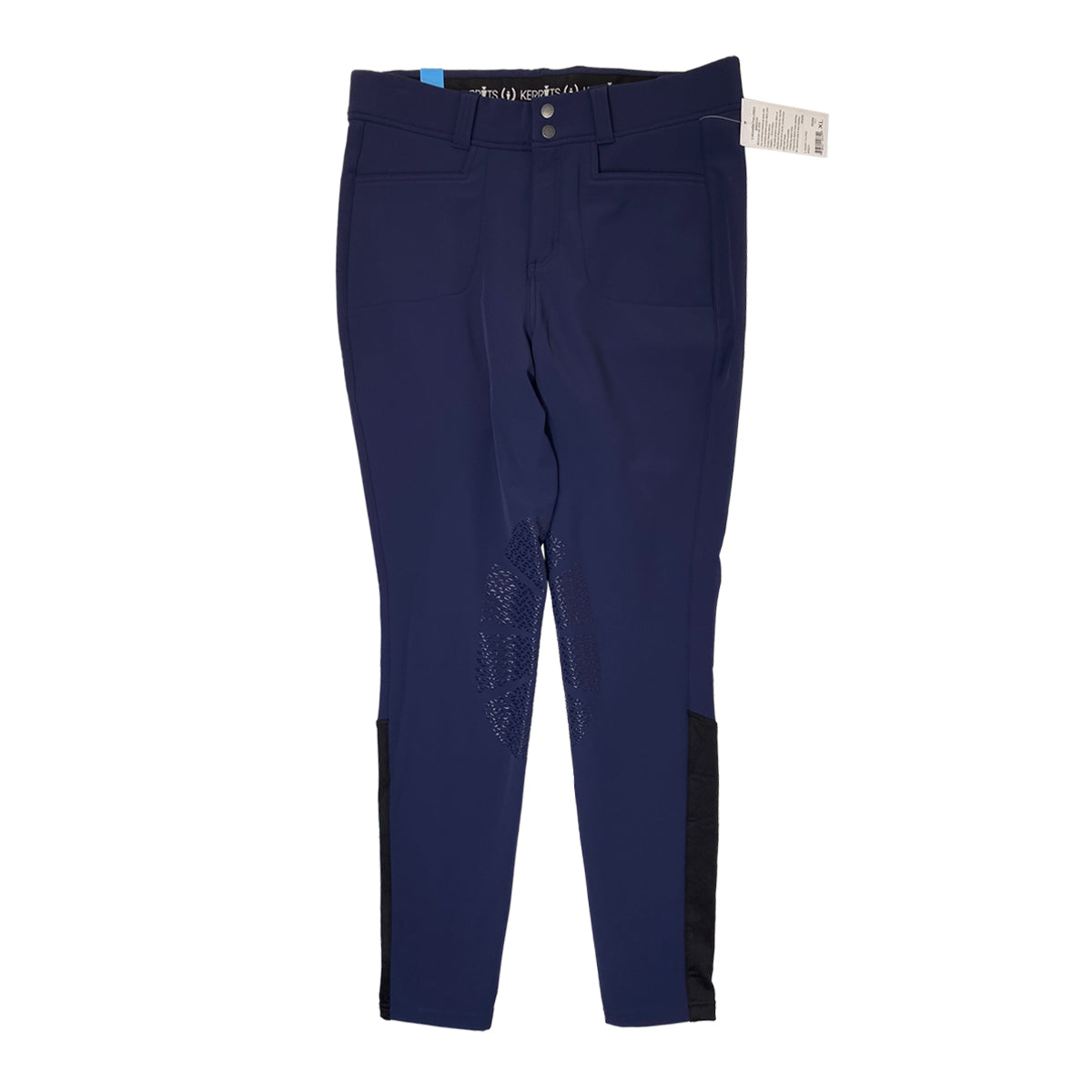 Kerrits 3-Season Tailored Knee Grip Breeches in Navy