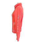 Cavallo 'Mona' Zip Up Jacket in Hot Coral