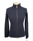 B Vertigo 'Darcey' Technical Fleece Jacket in Anthracite Grey - Women's 6