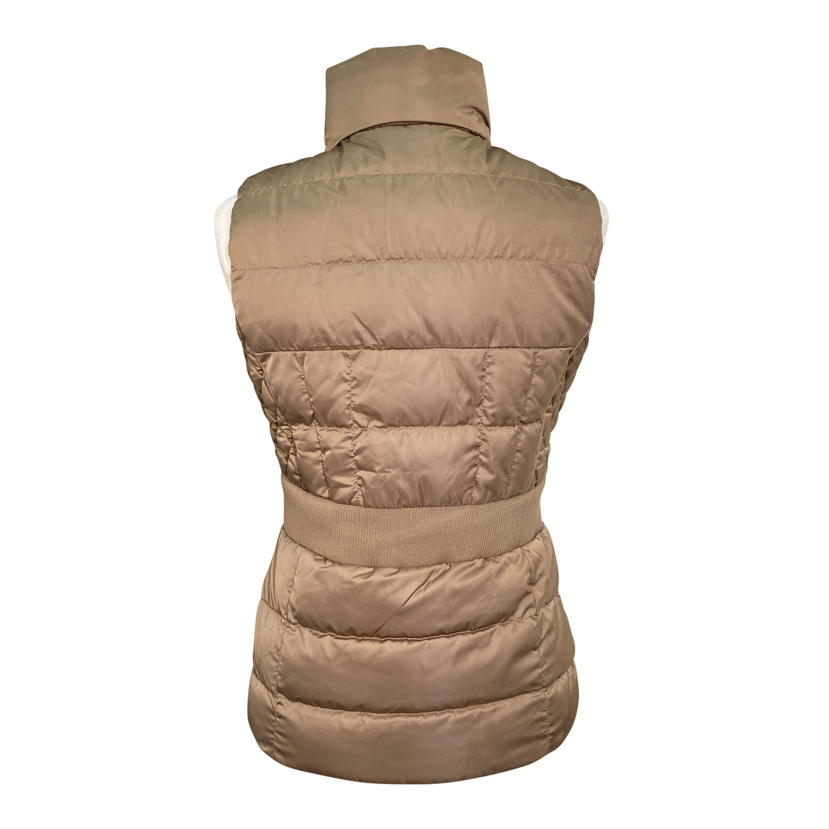Halter Ego &#39;Maeve&#39; Quilted Puffer Vest in Champagne