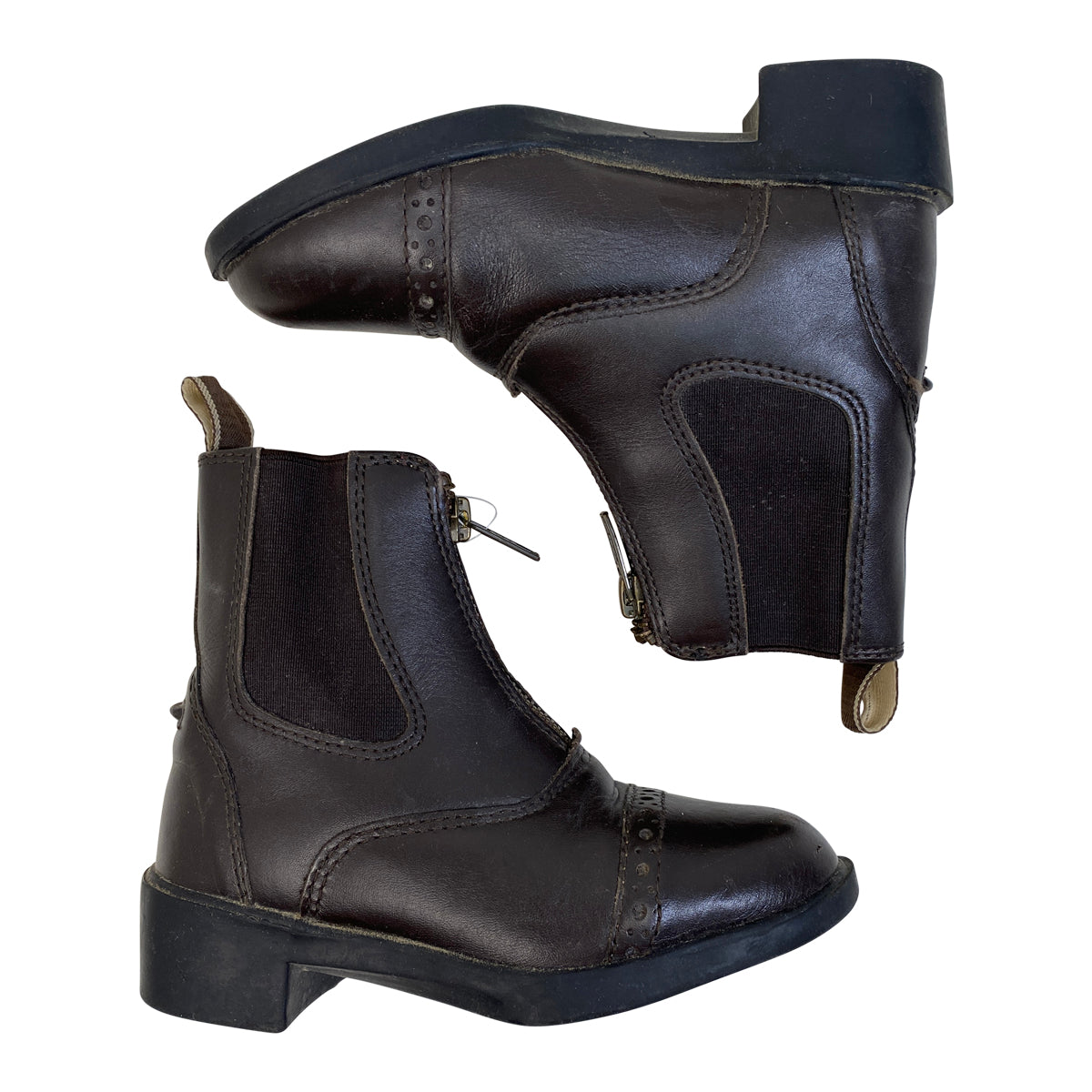 Ovation Sport Rider II Paddock Boots in Brown